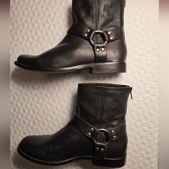 EUC Frye Phillip Harness Boots size 9 - Picture 4 of 8